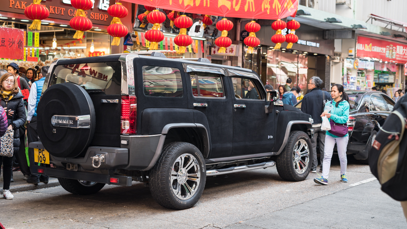 A velvet Hummer...